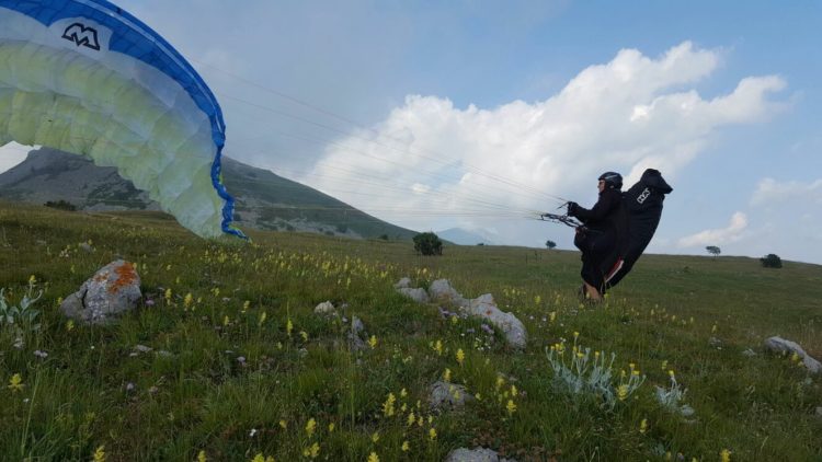 parapendio paragliding